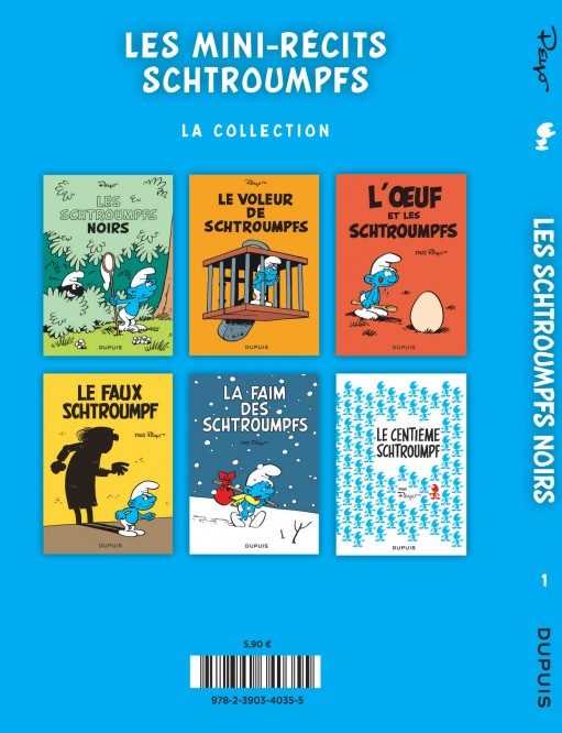 Les mini-récits Schtroumpfs – Tome 1 – Les Schtroumpfs noirs - 4eme