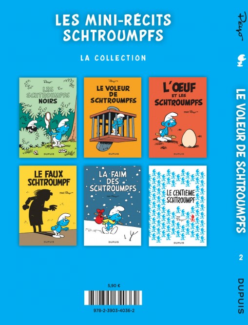 Les mini-récits Schtroumpfs – Tome 2 – Le voleur de Schtroumpfs - 4eme