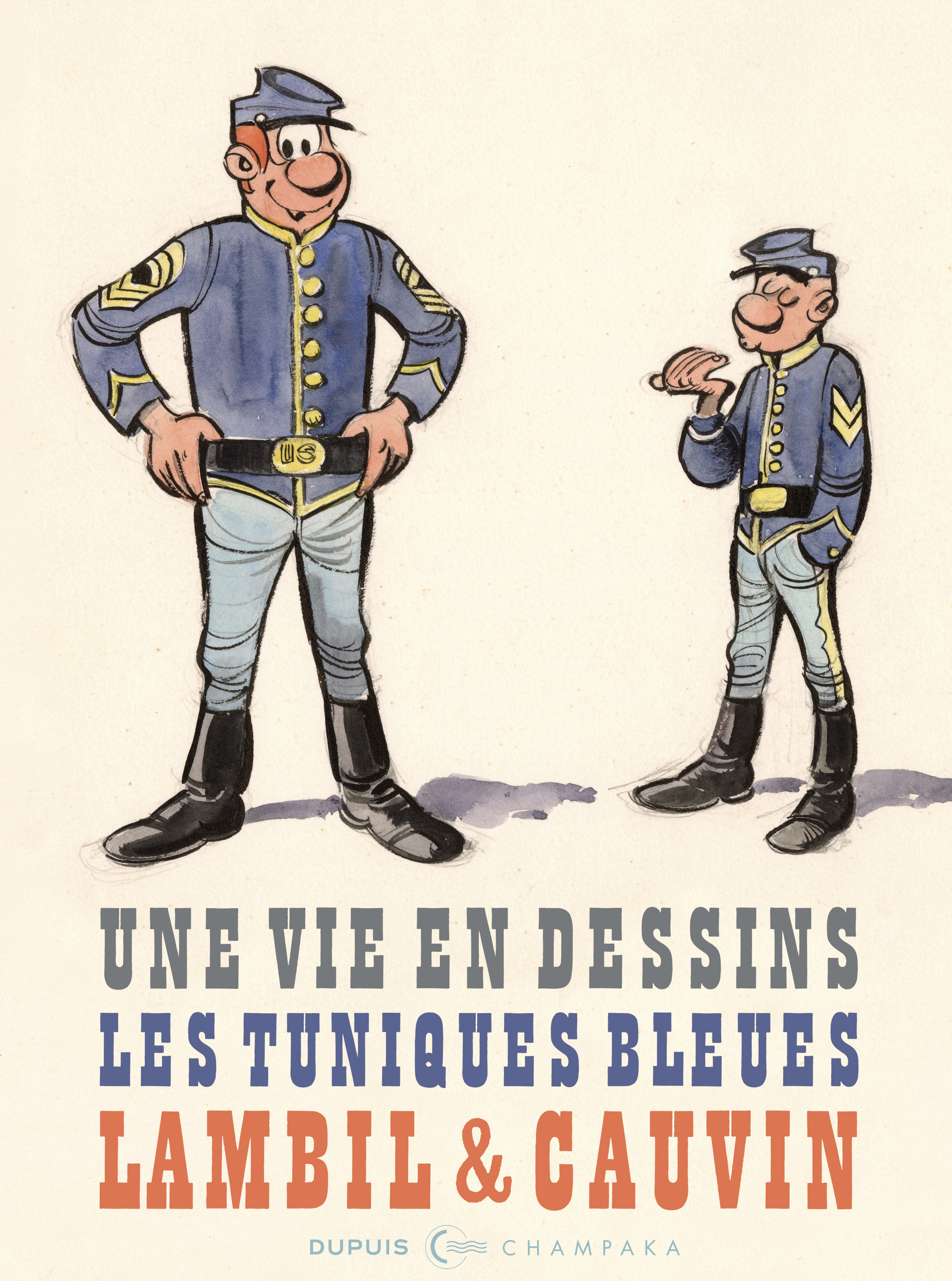 Lambil et Cauvin - Les Tuniques Bleues - couv