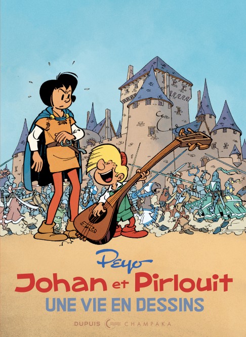 Une vie en dessins – Tome 11 – Peyo – Johan et Pirlouit - couv