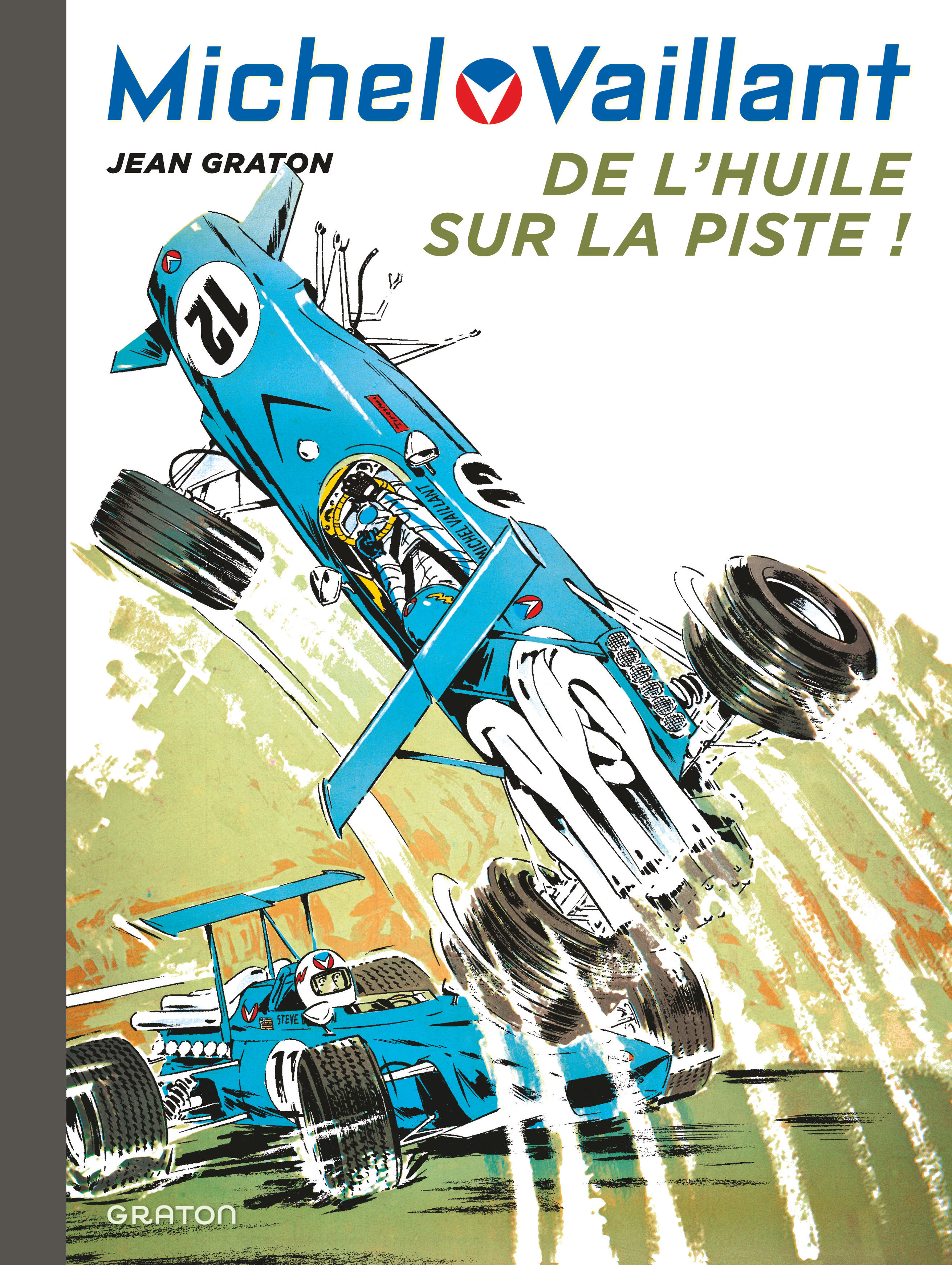 De l'huile sur la piste - couv