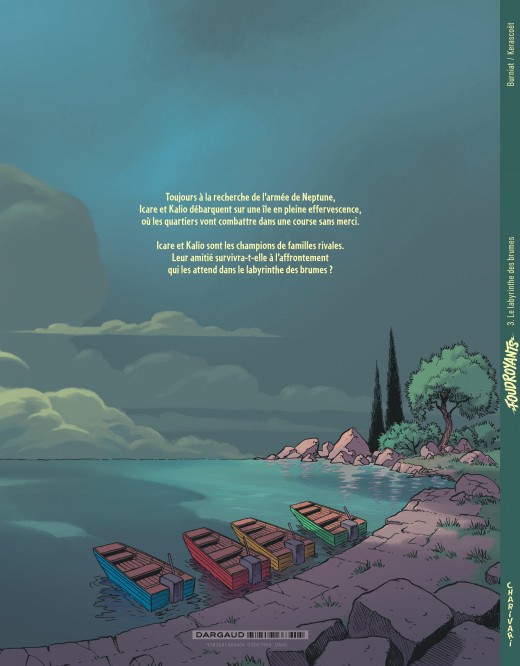 Foudroyants – Tome 3 – Le labyrinthe des brumes - 4eme