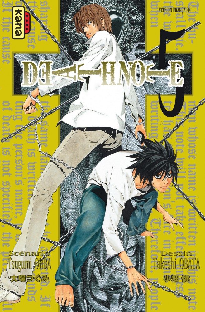 Death Note Tome 4 Livres Manga par Tsugumi Ohba, Takeshi Obata, Myloo Anhmet chez Kana à l