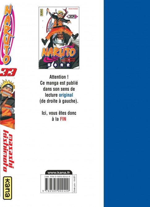 Naruto – Tome 33 - 4eme