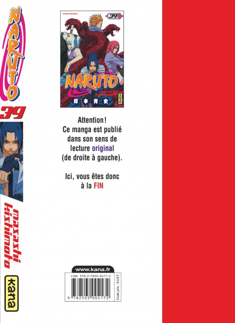 Naruto – Tome 39 - 4eme