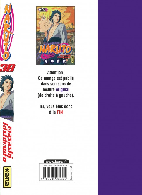 Naruto – Tome 38 - 4eme