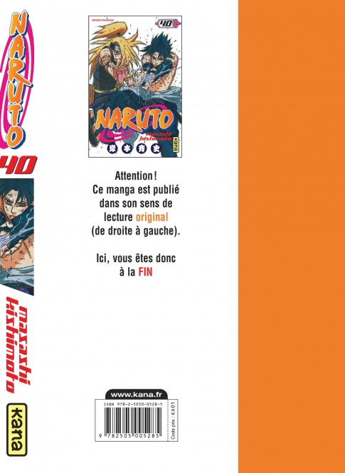 Naruto – Tome 40 - 4eme