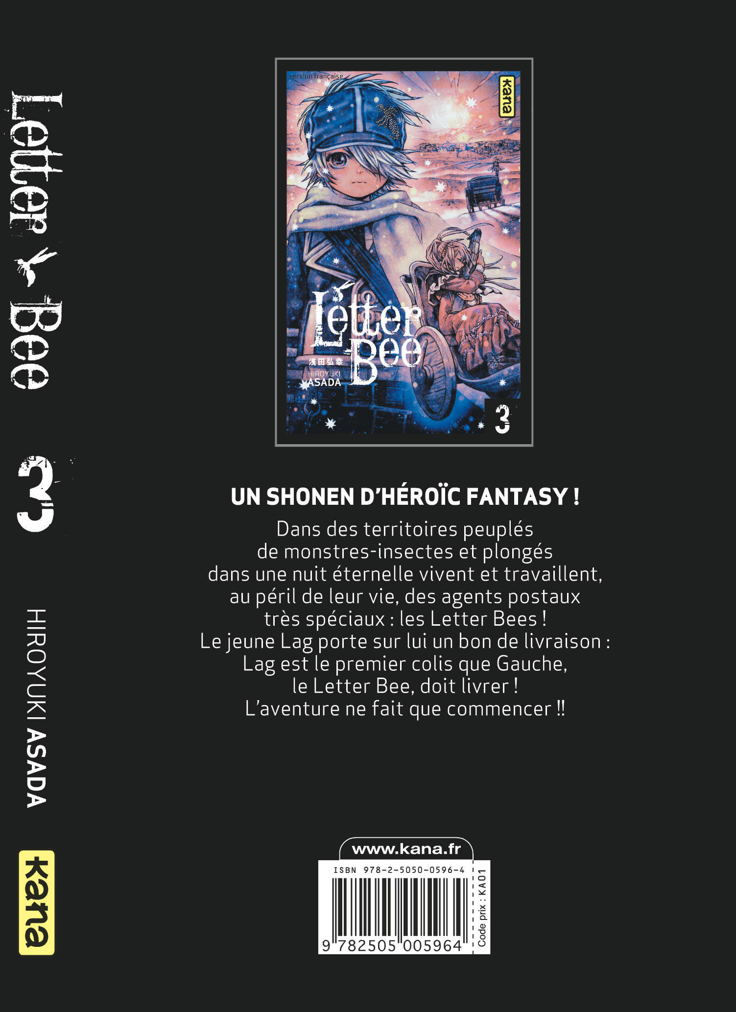 Letter Bee – Tome 3 - 4eme