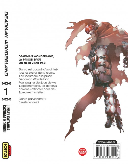 Deadman Wonderland – Tome 1 - 4eme