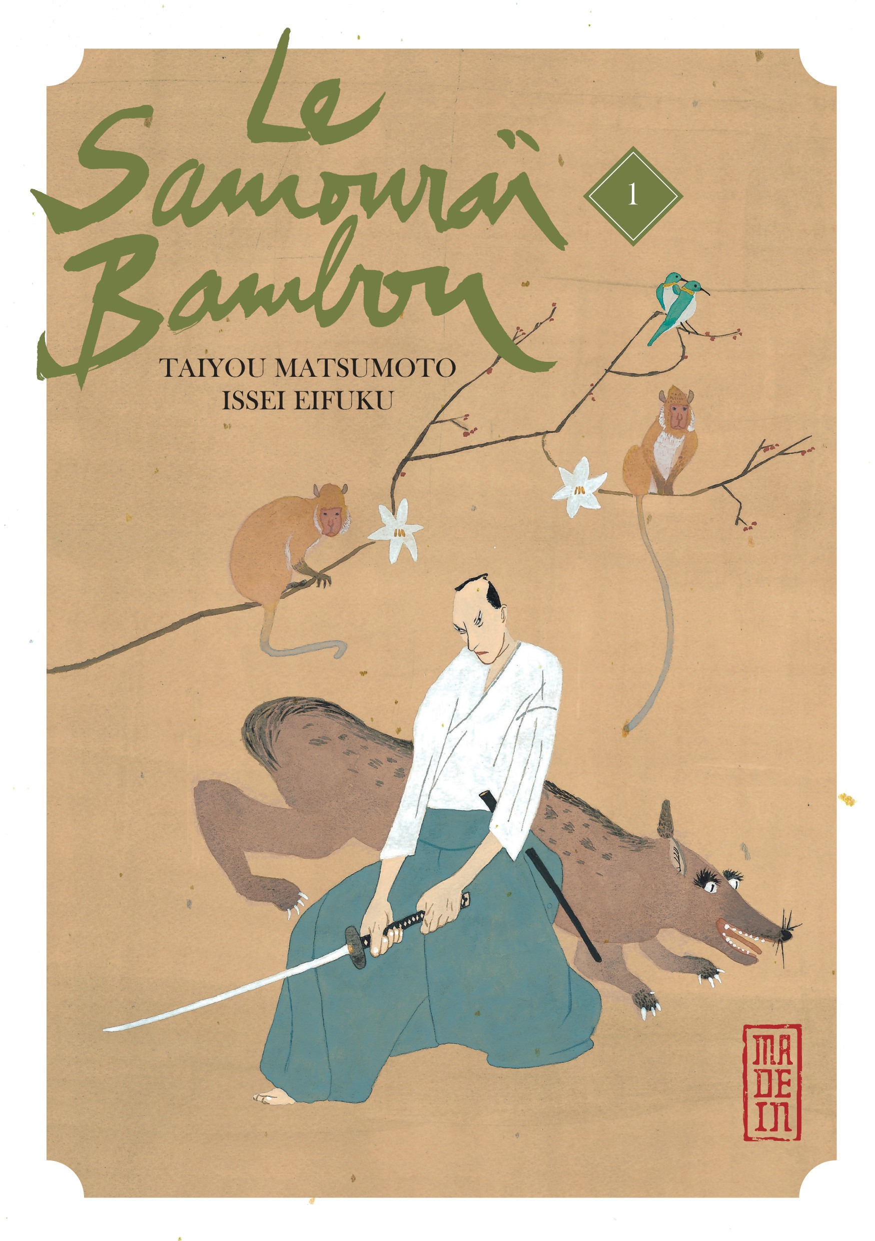 Le Samouraï Bambou – Tome 1 - couv