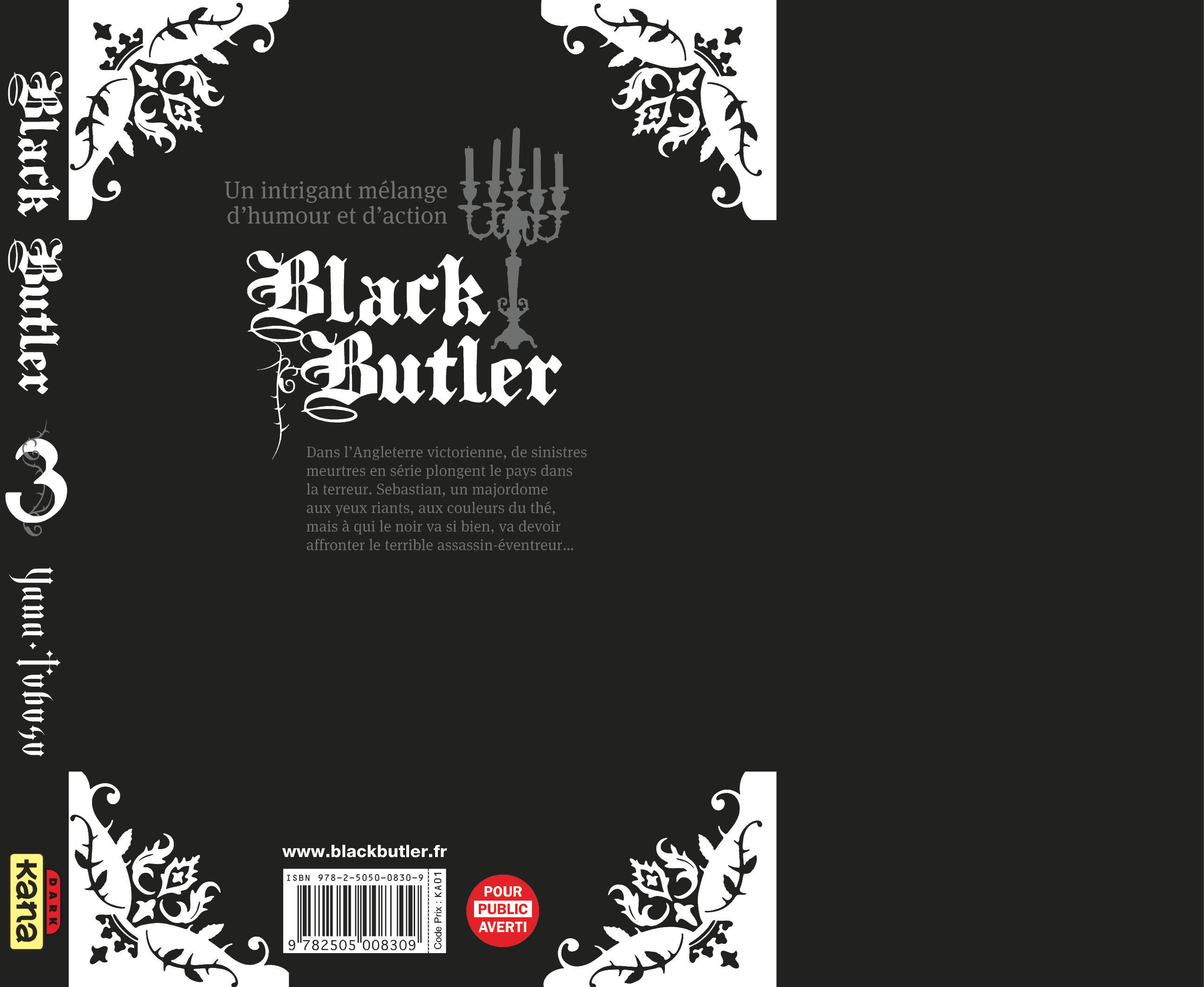 Black Butler – Tome 3 - 4eme