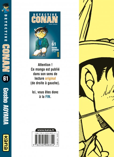 Détective Conan – Tome 61 - 4eme