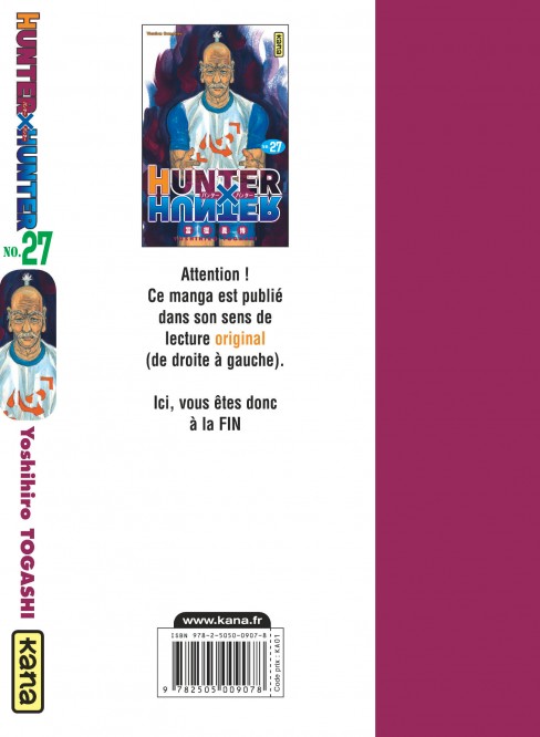 Hunter X Hunter – Tome 27 - 4eme