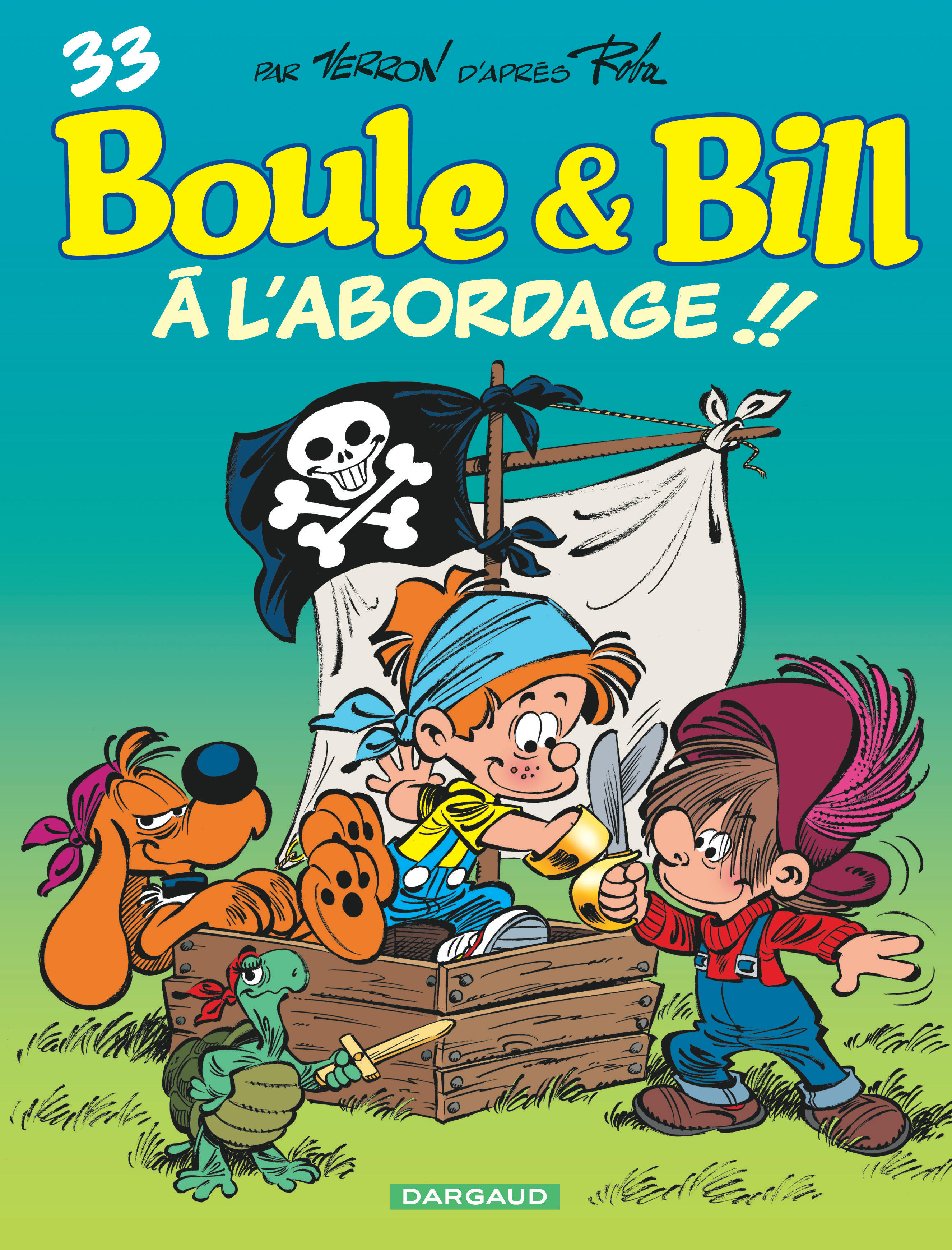 Boule & Bill – Tome 33 – À l'abordage ! - couv
