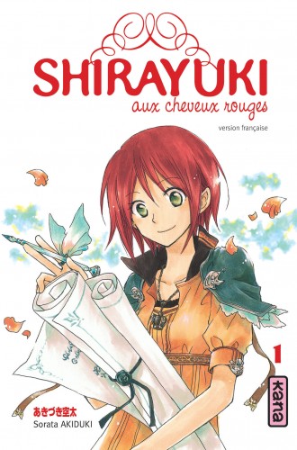 Shirayuki aux cheveux rouges – Tome 1 - couv