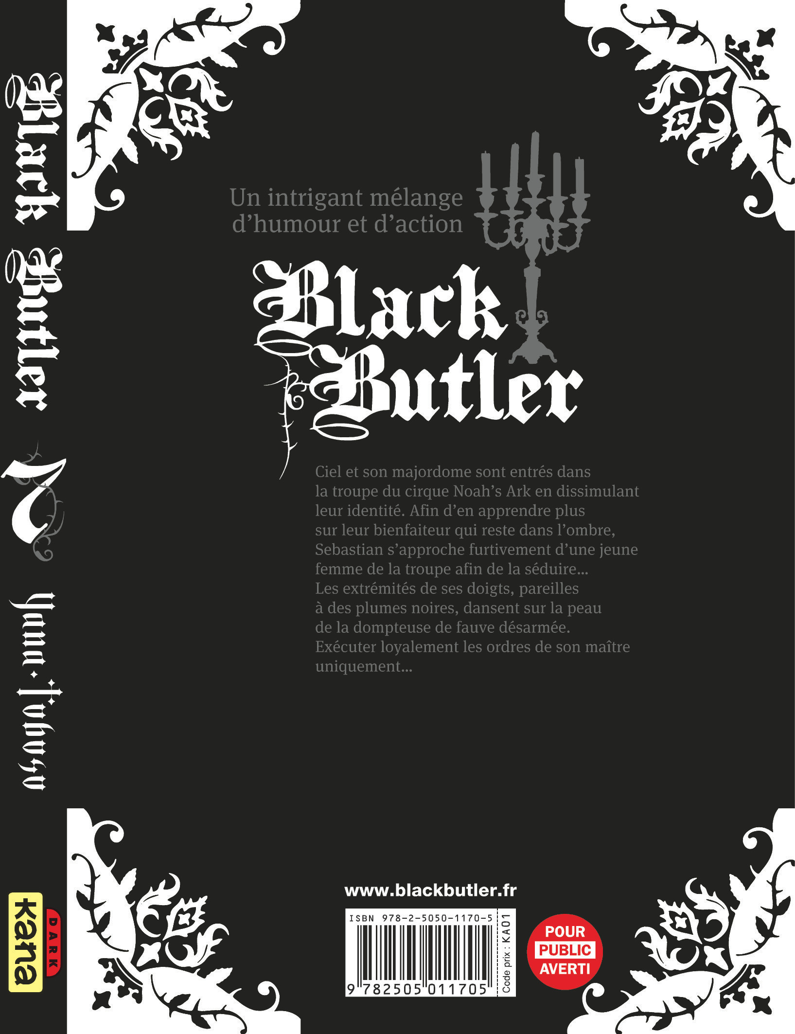 Black Butler – Tome 7 - 4eme