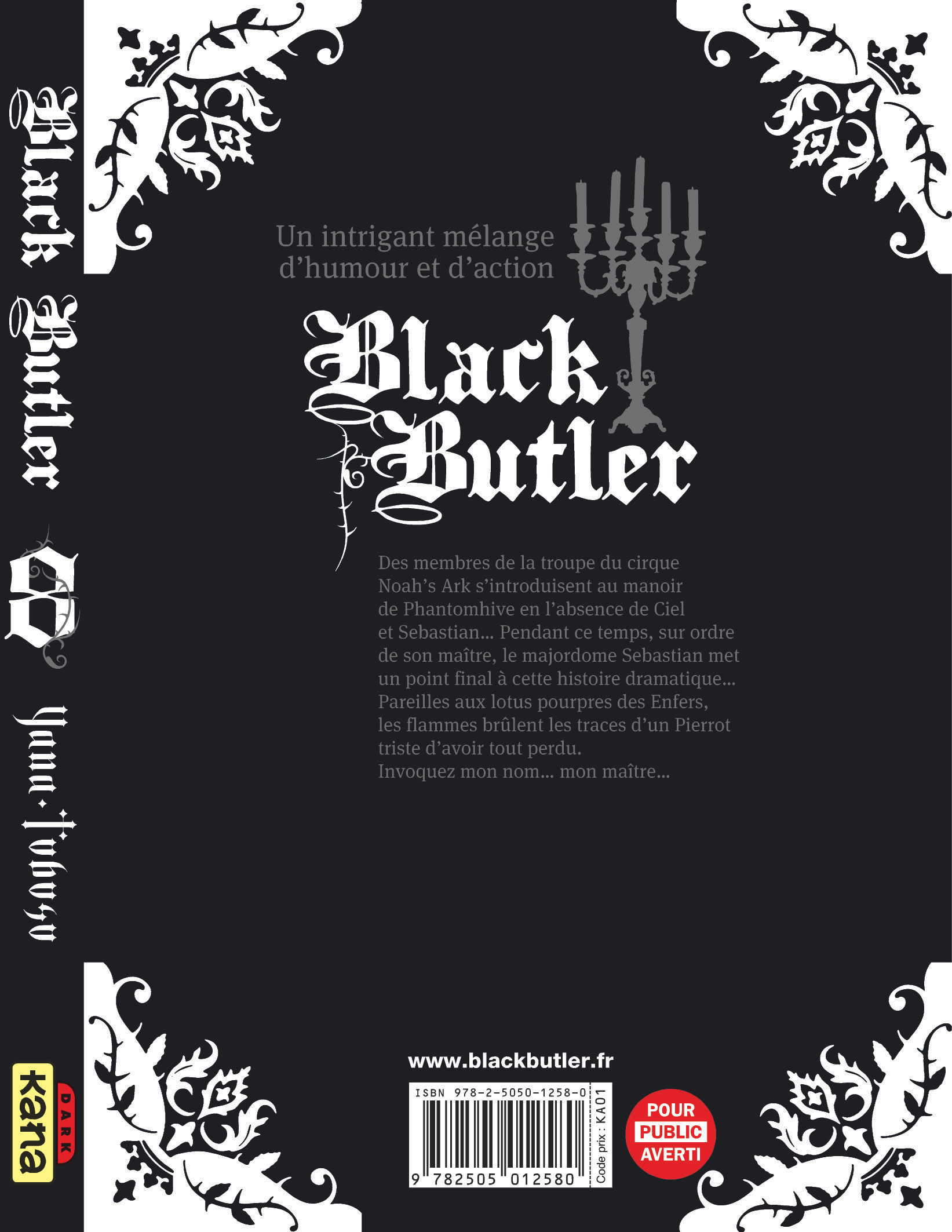 Black Butler – Tome 8 - 4eme