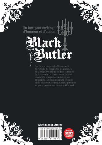 Black Butler – Tome 9 - 4eme