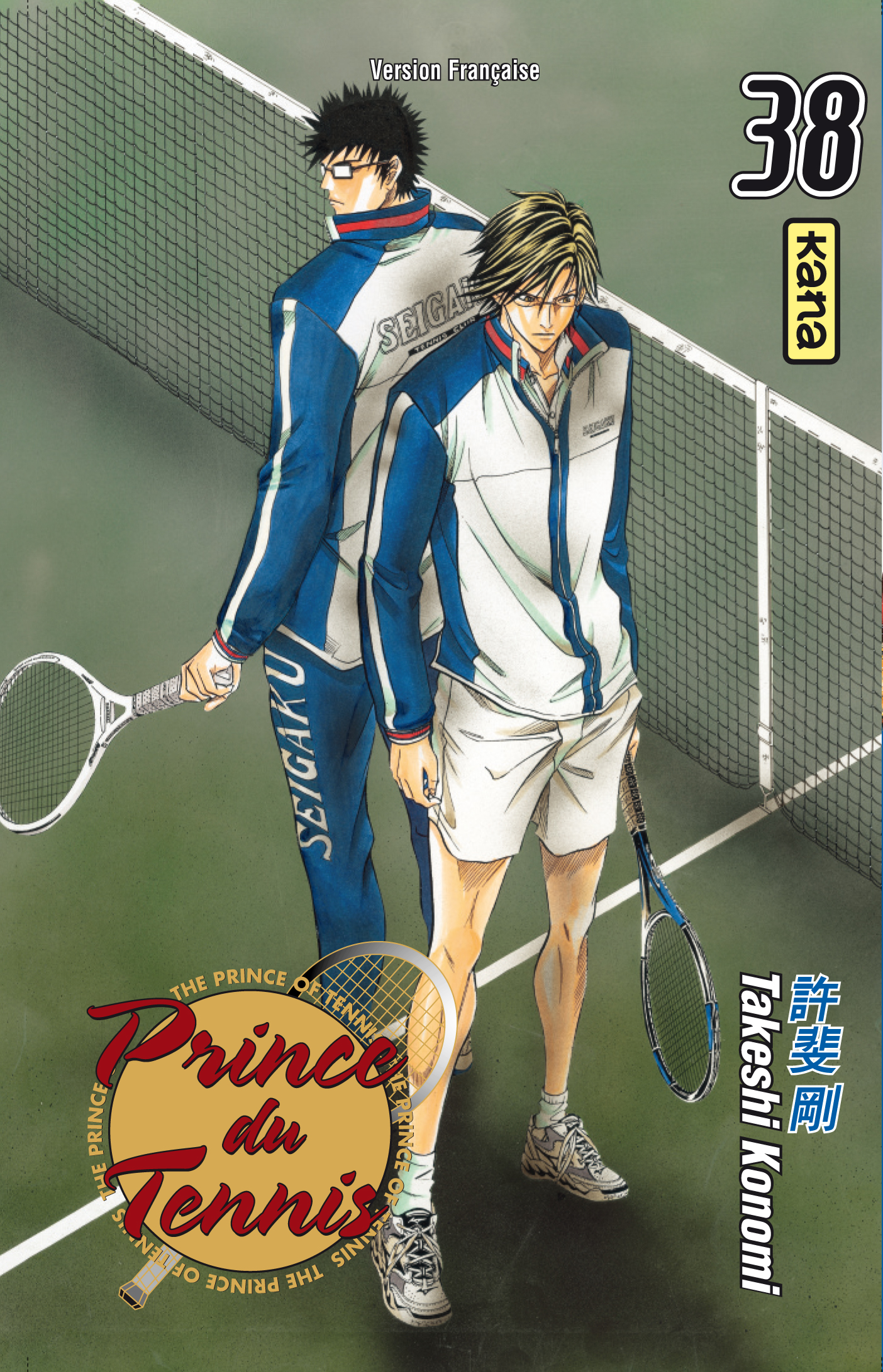 Prince du tennis T38 - couv