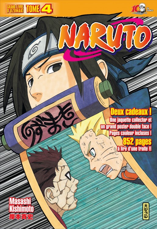 Naruto édition Grand Format Tome 1 Naruto version collector – Tome 1: Livres Manga par Masashi Kishimoto, Sylvain Chollet chez Kana