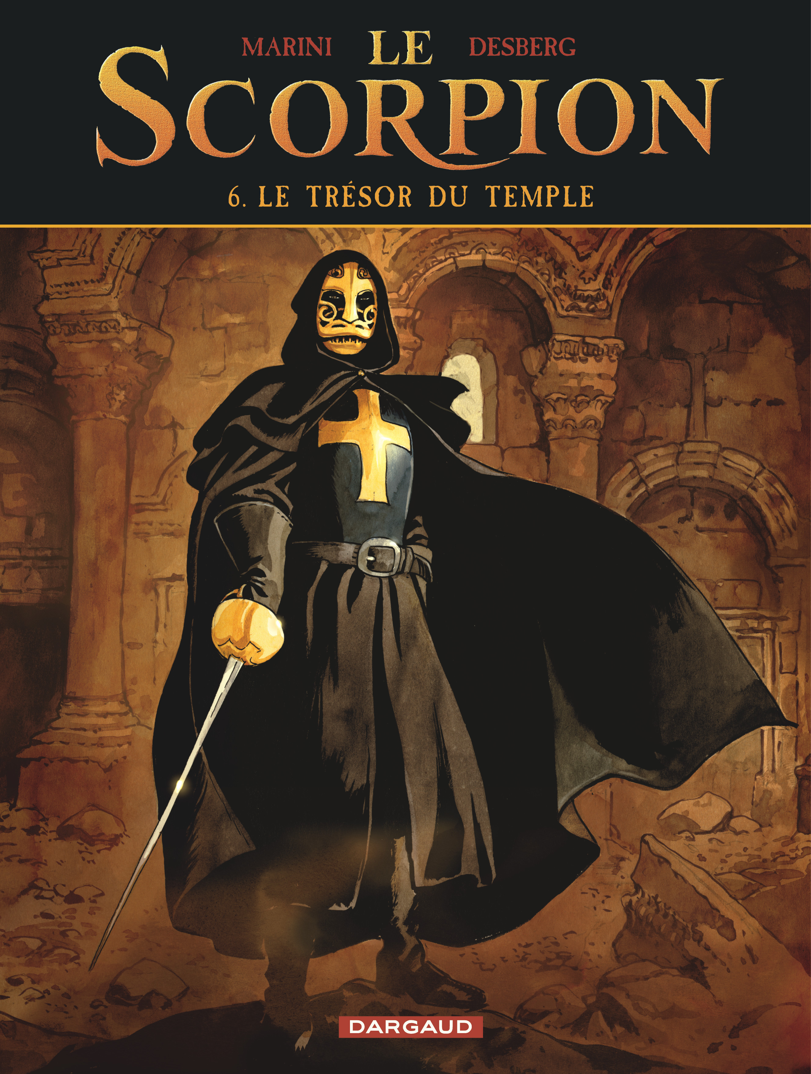 Le Scorpion – Tome 6 – Le Trésor du temple - couv