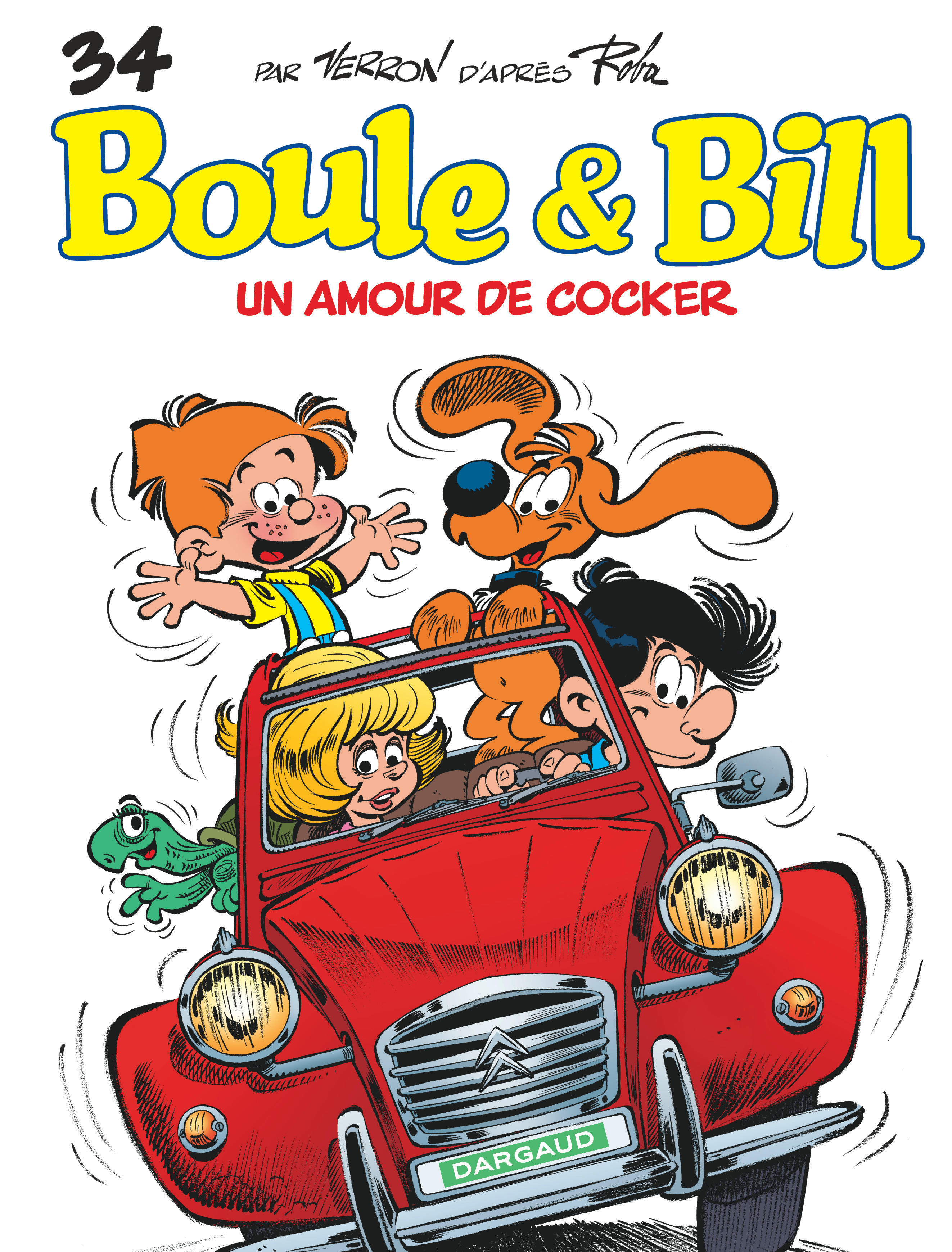 Boule & Bill - La star… c'est lui ! Meilleur ami de Boule, Bill est le  cocker dans toute sa splendeur : culotté, coquet et très inventif en  bêtises. Il donnerait sa