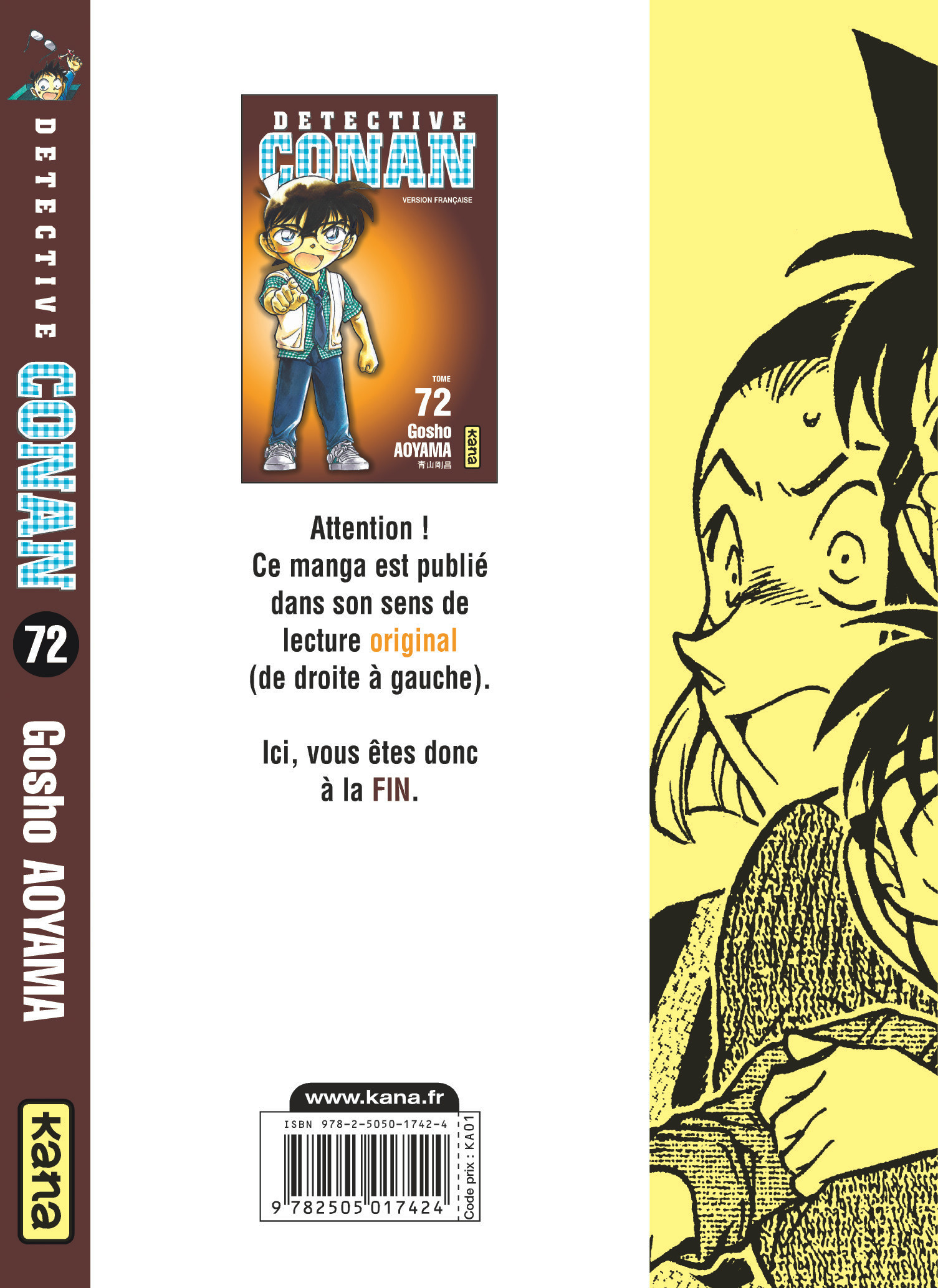 Détective Conan T72 - 4eme