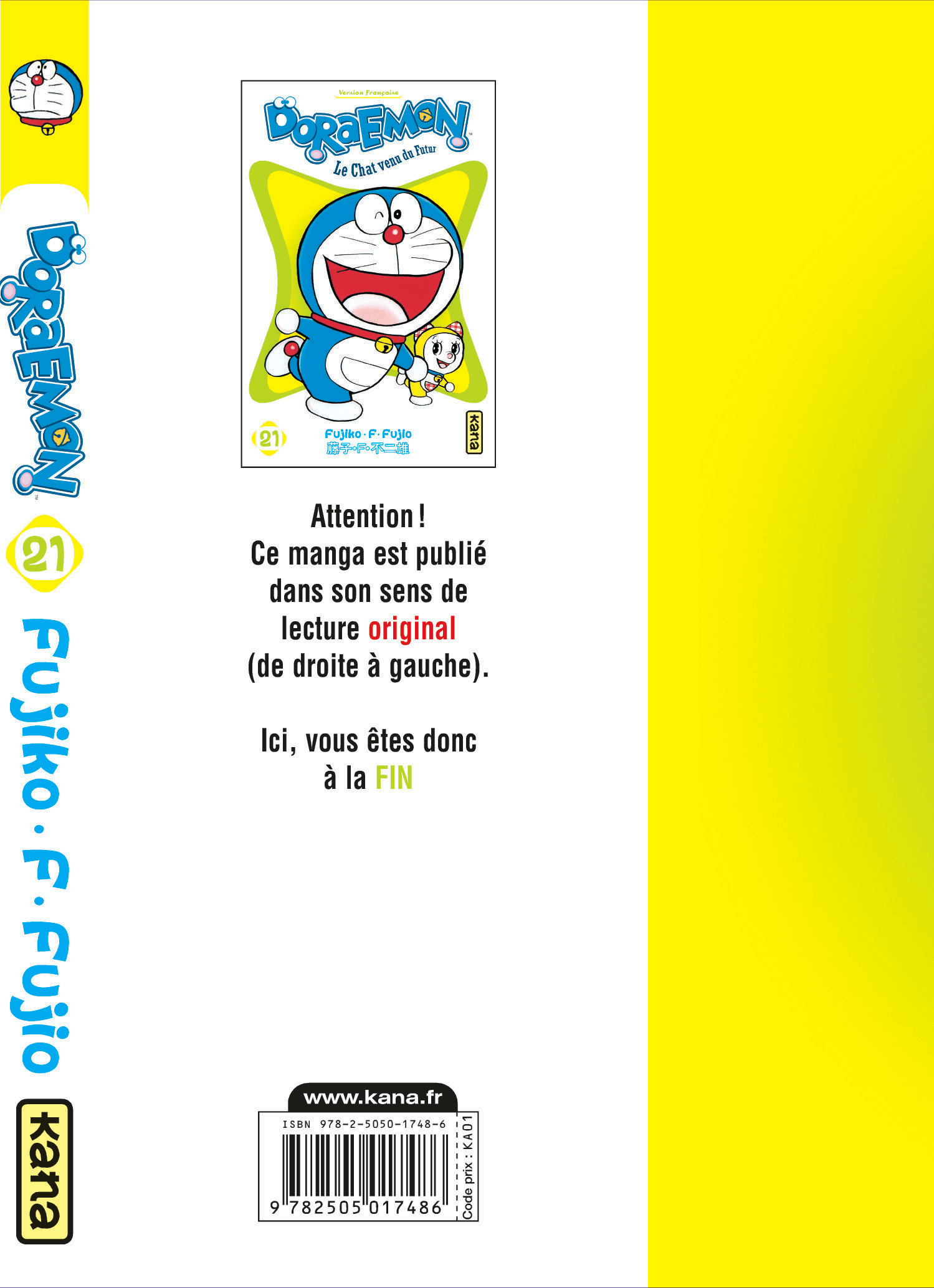 Doraemon – Tome 21 - 4eme