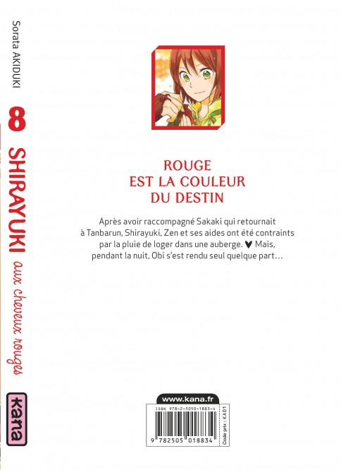 Shirayuki aux cheveux rouges – Tome 8 - 4eme