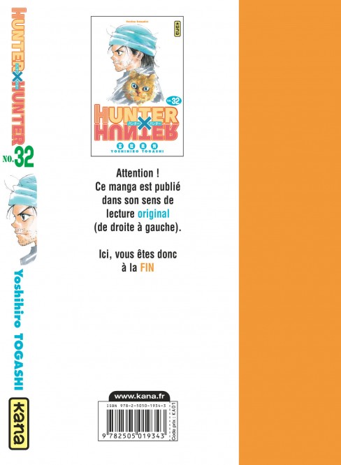 Hunter X Hunter – Tome 32 - 4eme