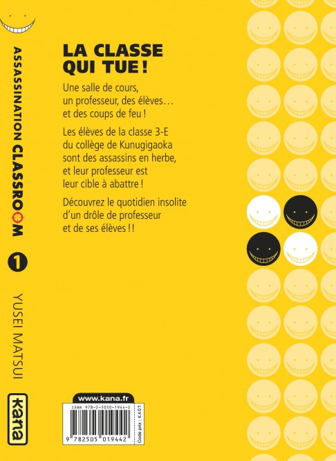 Assassination classroom – Tome 1 - 4eme