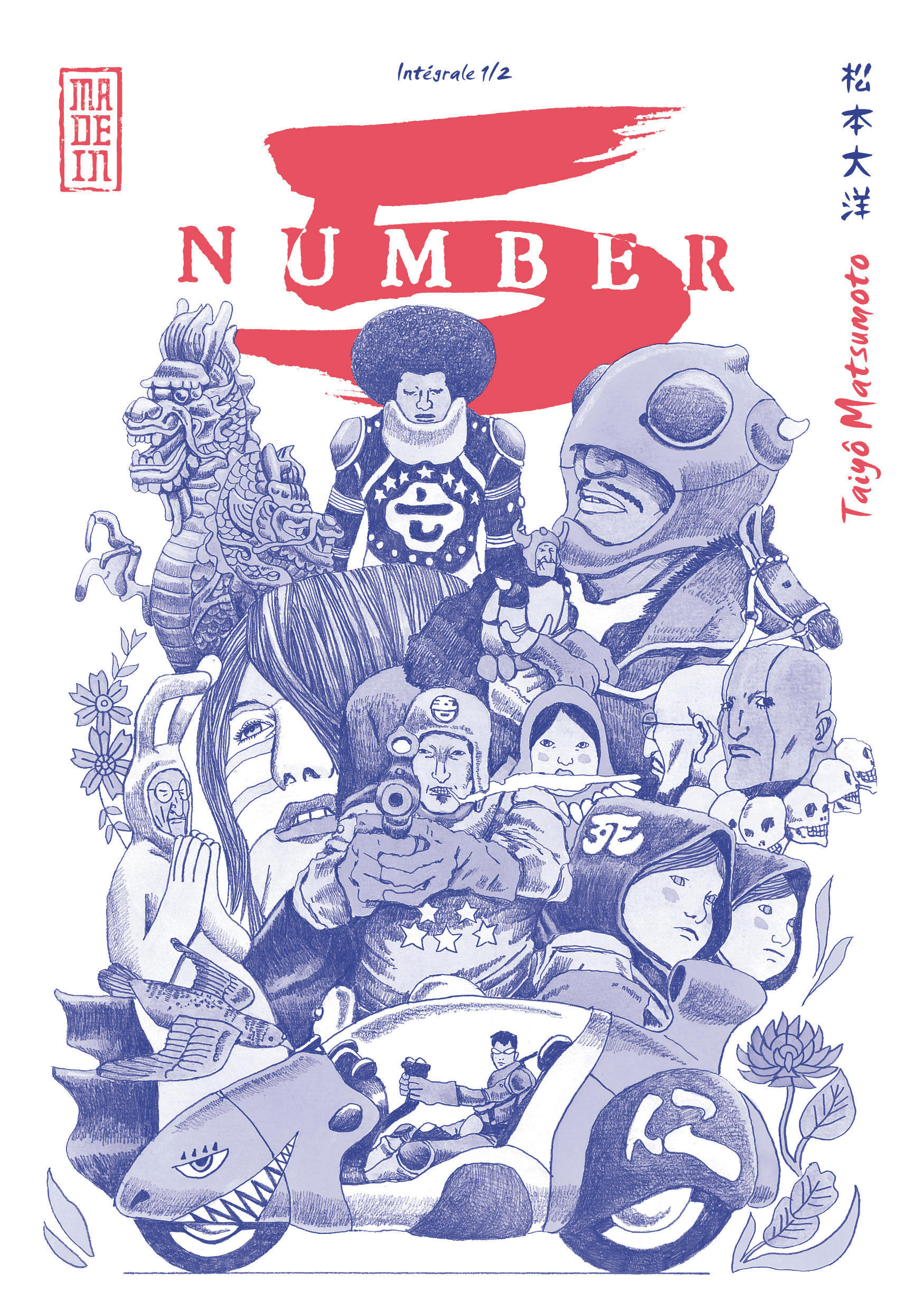 Number 5 - Intégrale – Tome 1 - couv