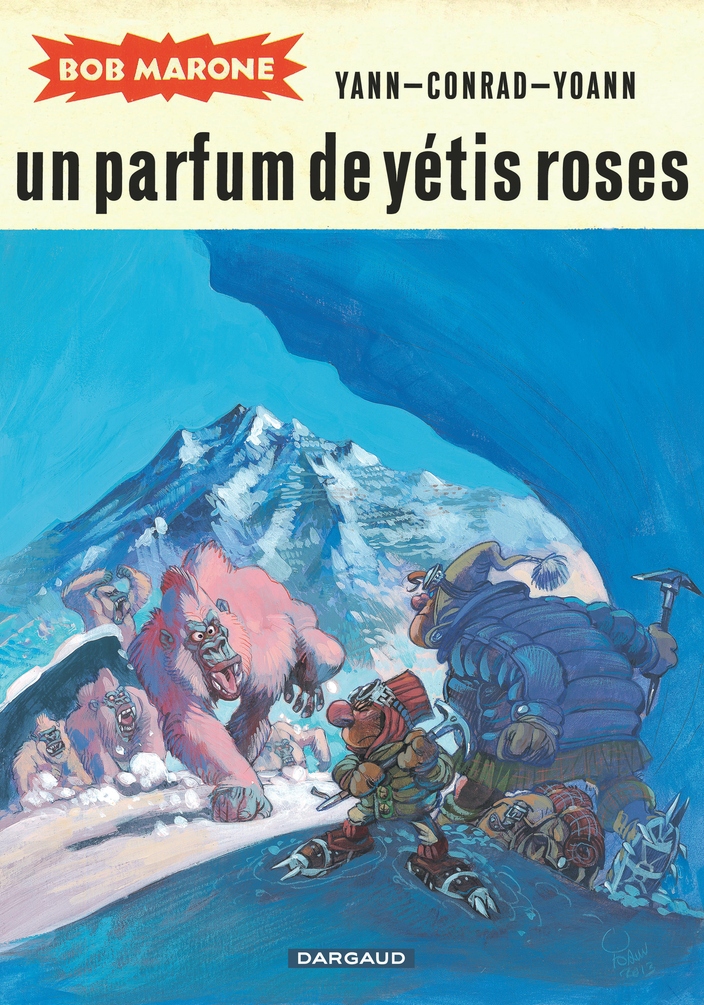 Bob Marone – Tome 2 – Un parfum de yétis roses - couv
