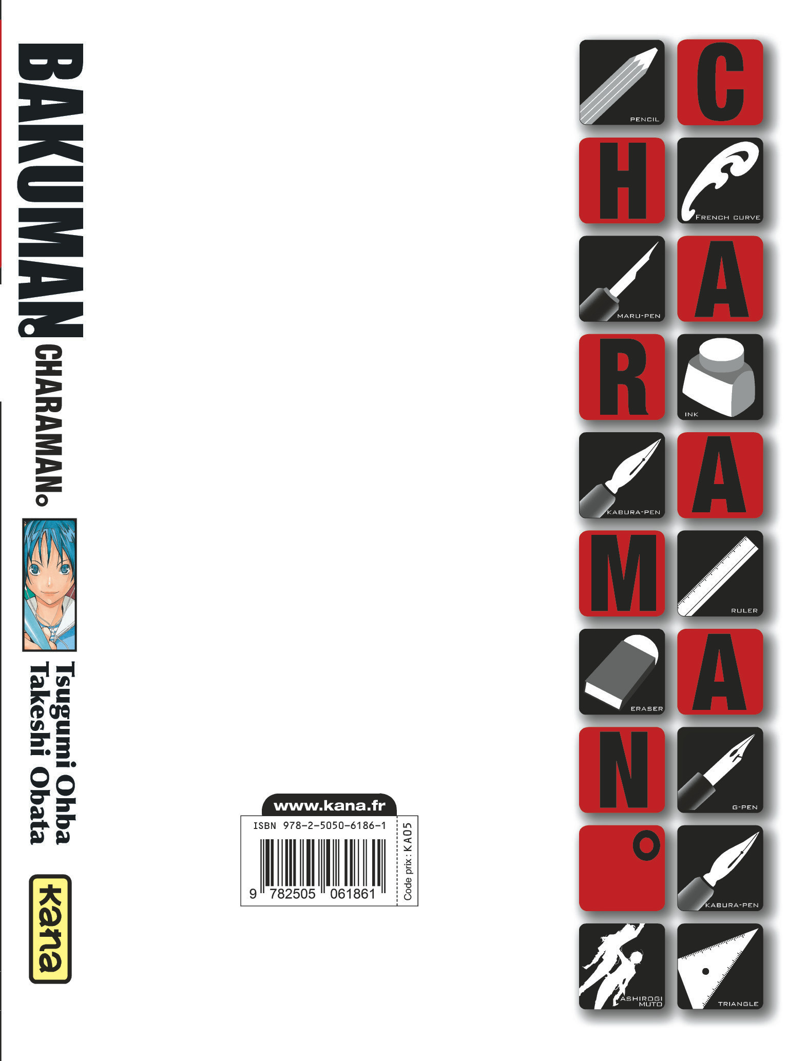 Bakuman - Character guide 1 : Charaman - 4eme