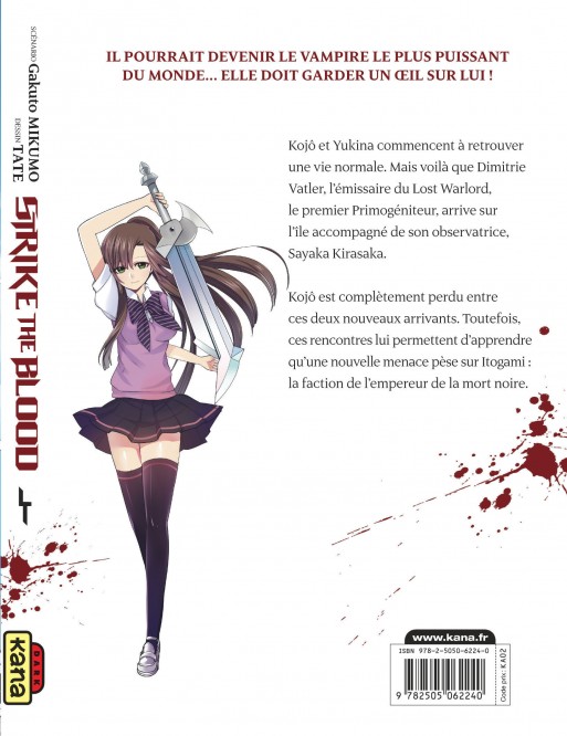 Strike the Blood – Tome 4 - 4eme