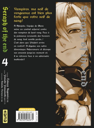 Seraph of the end – Tome 4 - 4eme