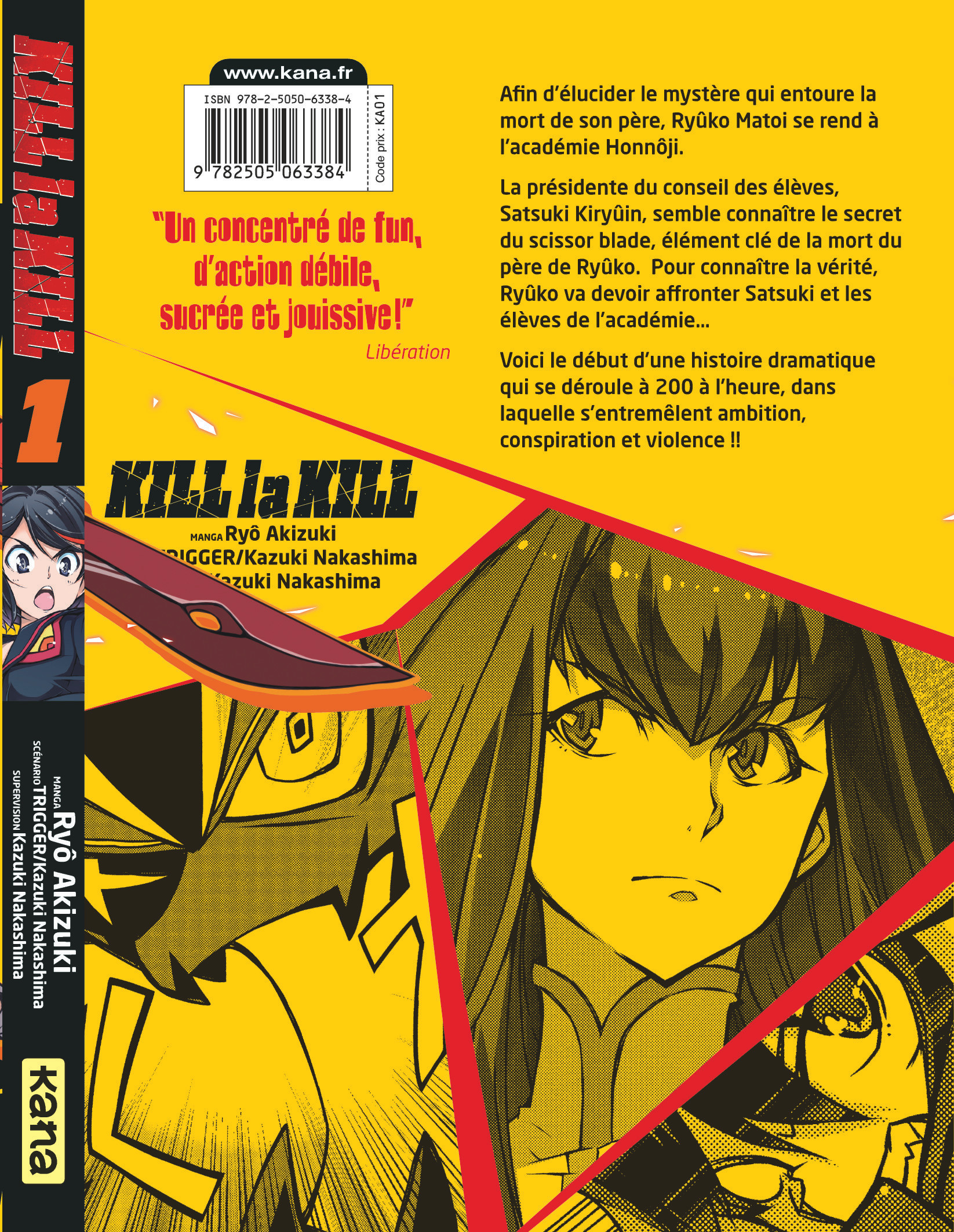 Kill la kill – Tome 1 - 4eme