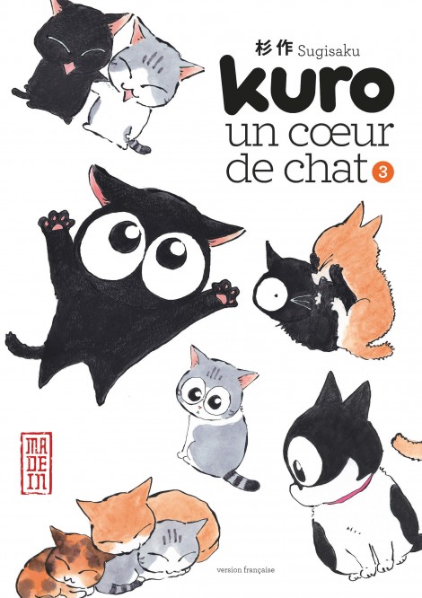 Kuro un coeur de chat – Tome 3 - couv