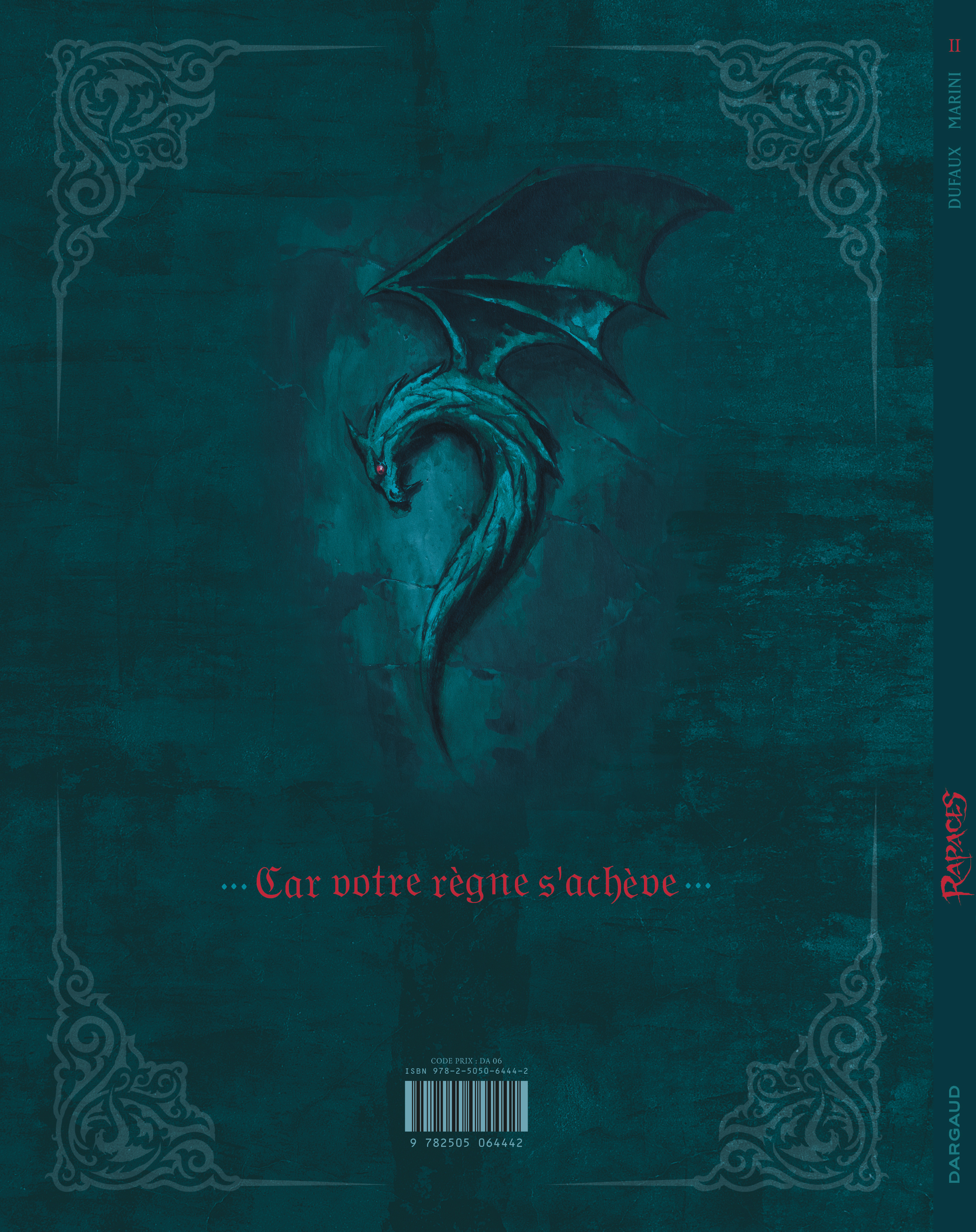 Rapaces - tome 2 - 4eme