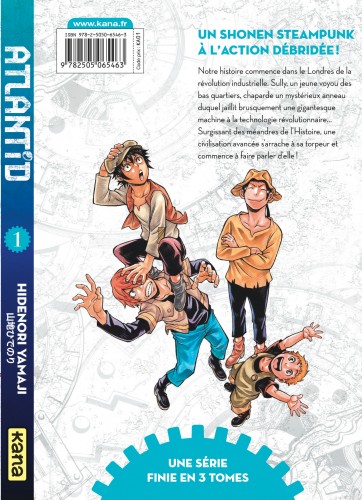 Atlantid Tome 1 Livres Manga Par Hidenori Yamaji Jean Benoit Silvestre Chez Kana A L Achat Dans La Serie Atlantid Sur 9ᵉ Store