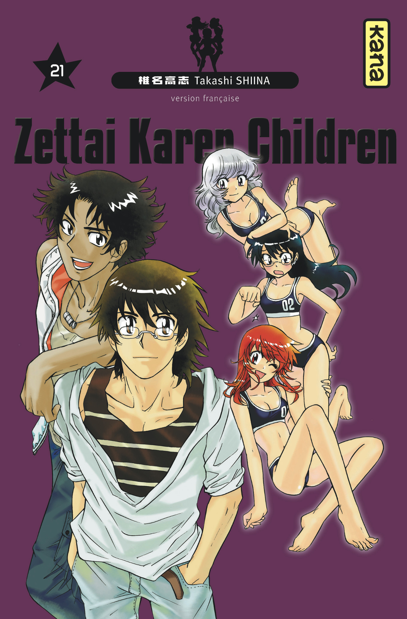 Zettai Karen Children T21 - couv