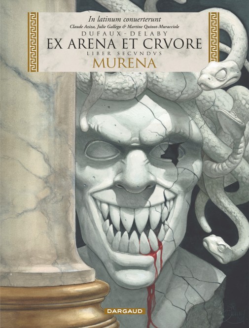 Murena - édition en latin – Tome 2 – EX ARENA ET CRVORE - couv