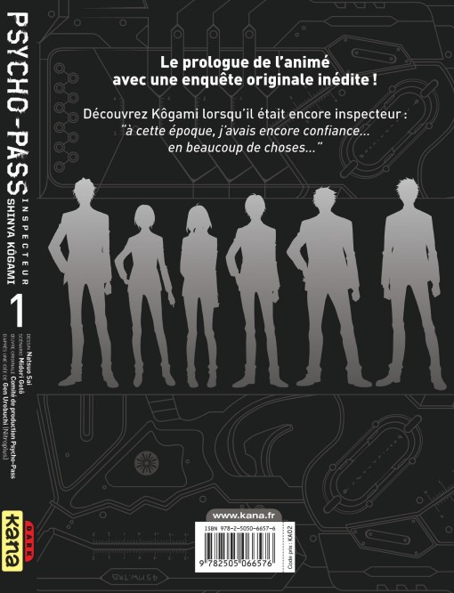 Psycho-Pass Inspecteur Shinya Kôgami – Tome 1 - 4eme