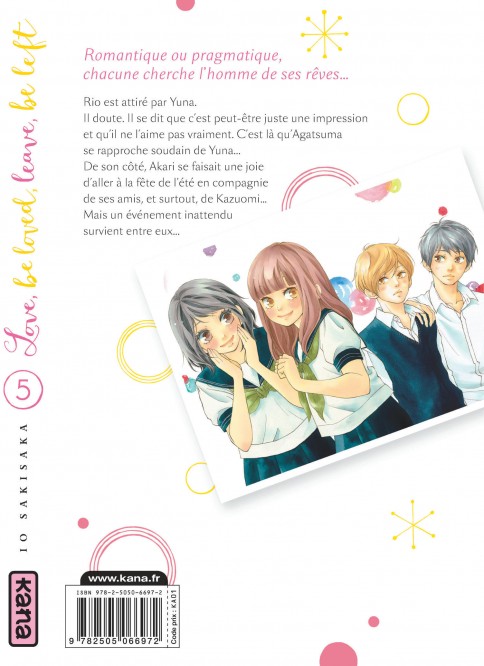 Love, be loved Leave, be left – Tome 5 - 4eme