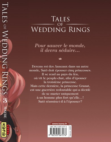 Tales of wedding rings – Tome 3 - 4eme