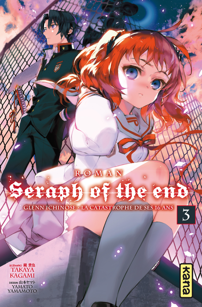 Seraph of the End - romans – Tome 3 – Glenn Ichinose T3 - couv