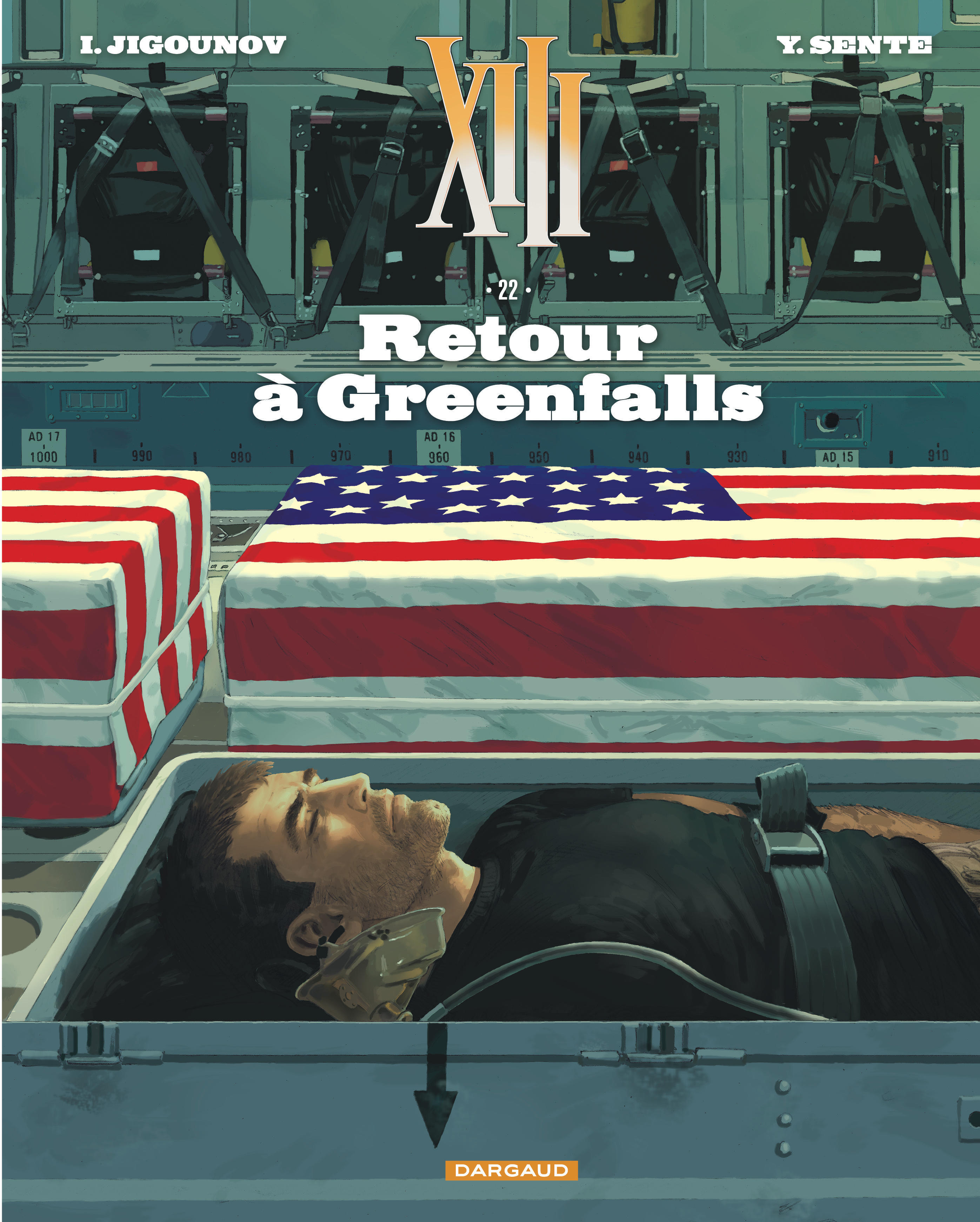 XIII – Tome 22 – Retour à Greenfalls - couv