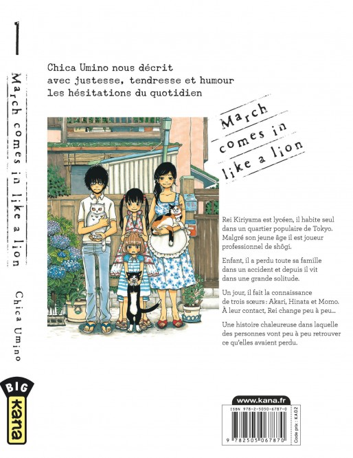 March comes in like a lion – Tome 1 - 4eme