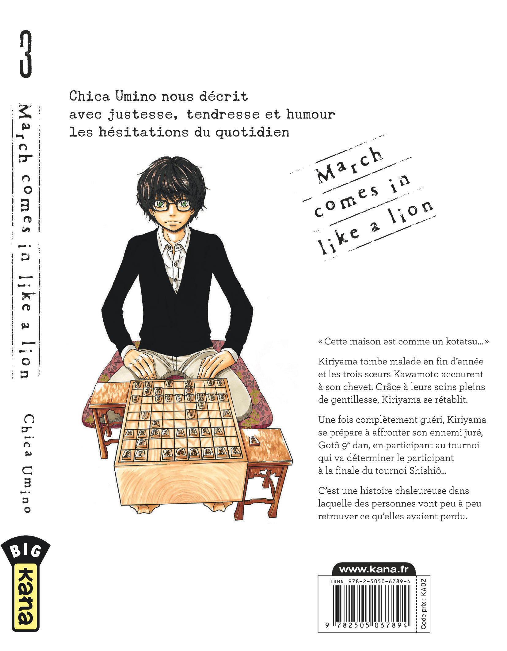 March comes in like a lion – Tome 3 - 4eme