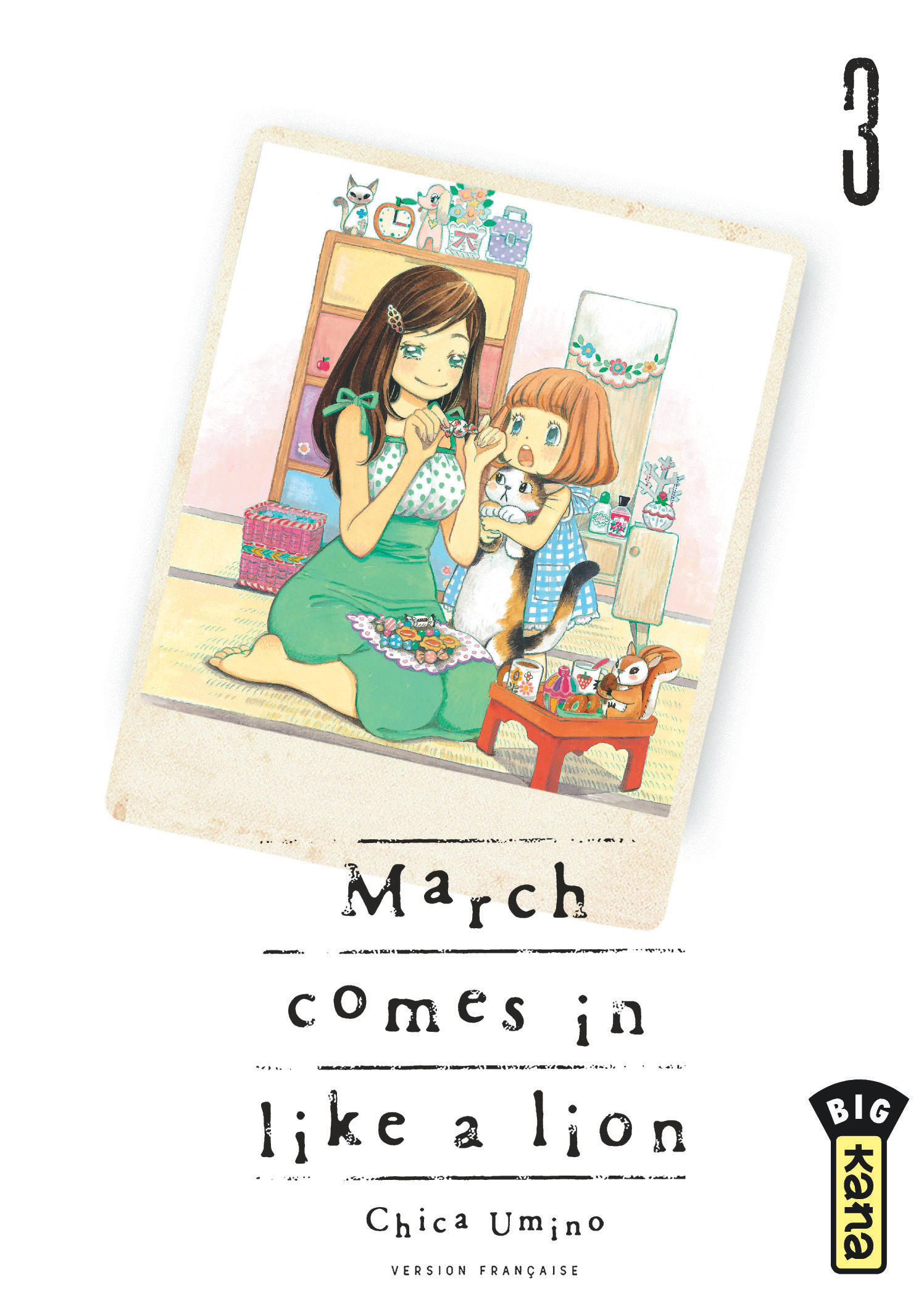 March comes in like a lion – Tome 3 - couv